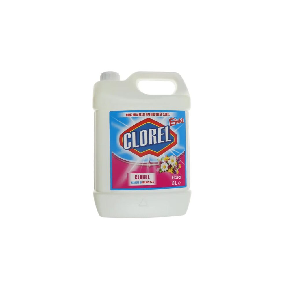 Inălbitor și dezinfectant Clorel Efekt Floral, 5L - imagine 1