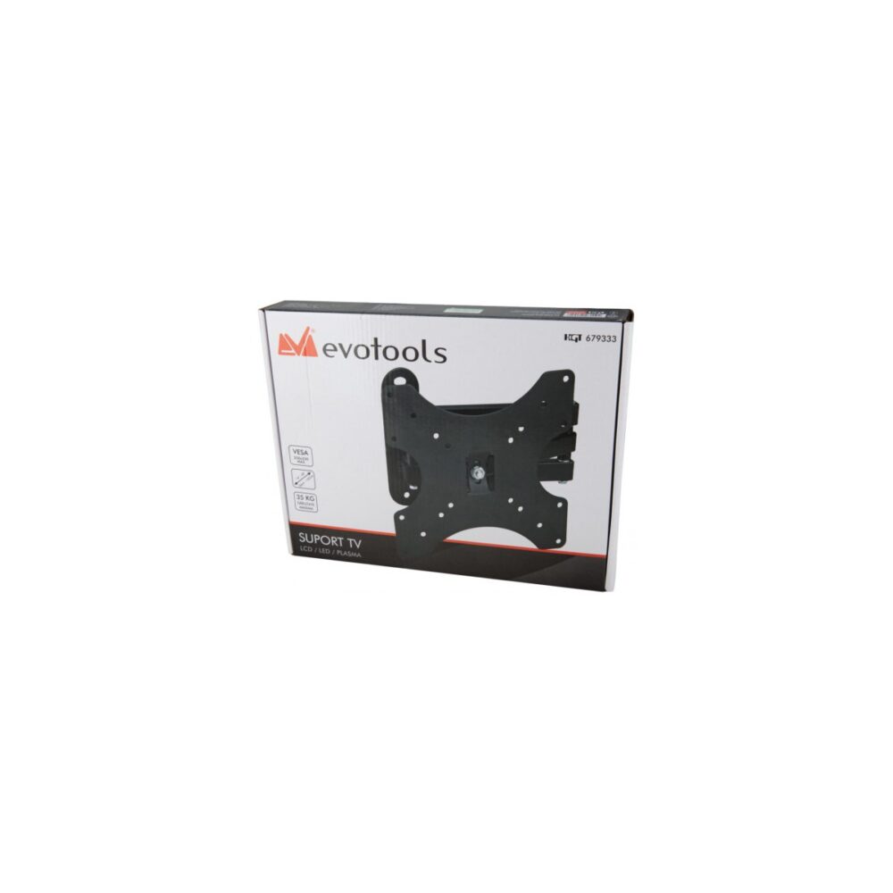 Suport TV de perete Evotools HGT 679333, VESA 200x200, max 35 kg - imagine 2
