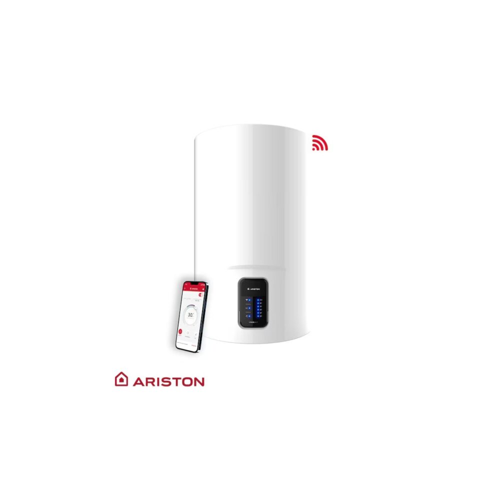 Boiler electric Ariston Lydos WiFi 80L, 1.8 kW, Clasa B - imagine 2