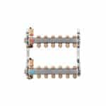 Distribuitor din inox Ferro cu 6 căi RO06S
