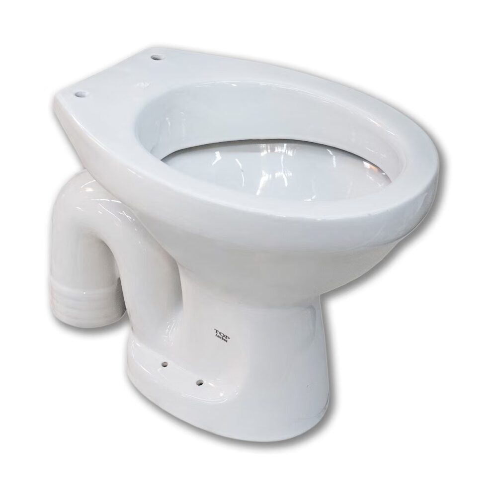 Vas WC stativ Top Anchor 2005A, evacuare orizontală, ceramică albă - imagine 1