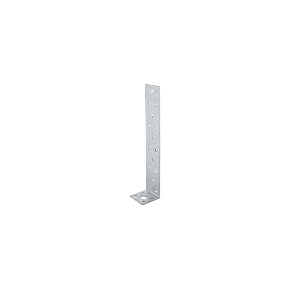 Colțar perforat din oțel zincat tip L, pentru îmbinări și fixări, model HGT649129 - imagine 1