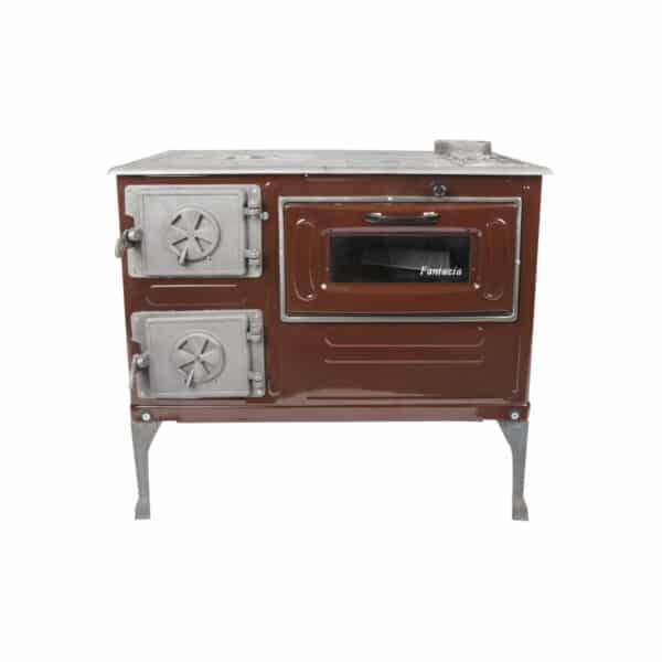 Sobă de gătit pe lemne Fantazia maro, model HGT660633 - imagine 1