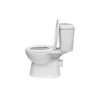 Set vas WC stativ Luxor Rimless, cu rezervor ceramic și capac inclus - imagine 2