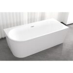 Cadă acril freestanding MS06R, albă