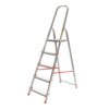 Scără aluminiu tip 2915A, 4 trepte, platformă cu tavă pentru scule - imagine 1