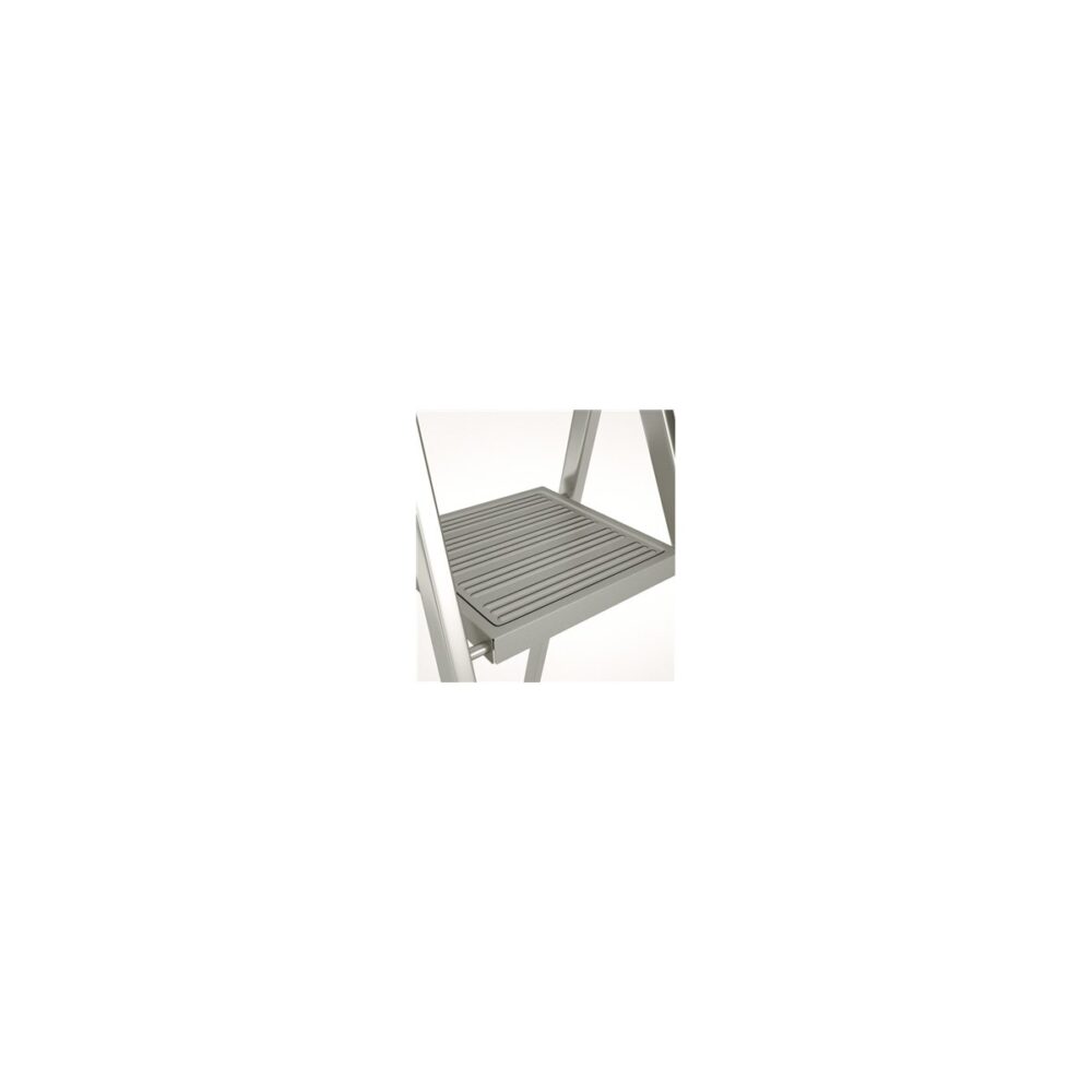 Scără aluminiu tip 2915A, 4 trepte, platformă cu tavă pentru scule - imagine 3