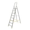 Scara tip A aluminiu 2918A cu platforma, 7 trepte - imagine 1