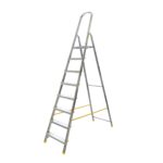 Scara tip A aluminiu 2918A cu platforma, 7 trepte