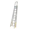 Scara tip A aluminiu 2918A cu platforma, 7 trepte - imagine 2