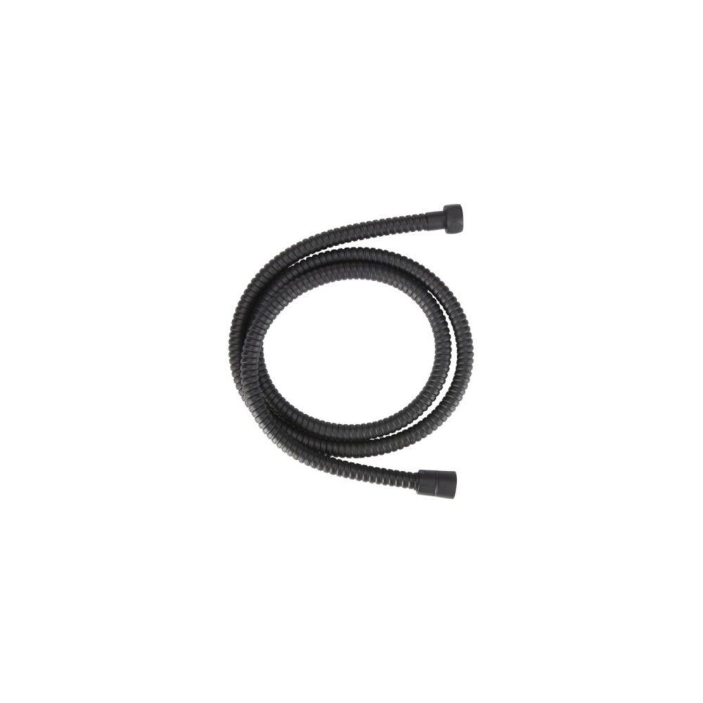 Furtun duș inox negru 1/2 x 1500 mm evo sanitary HGT681615 - imagine 1