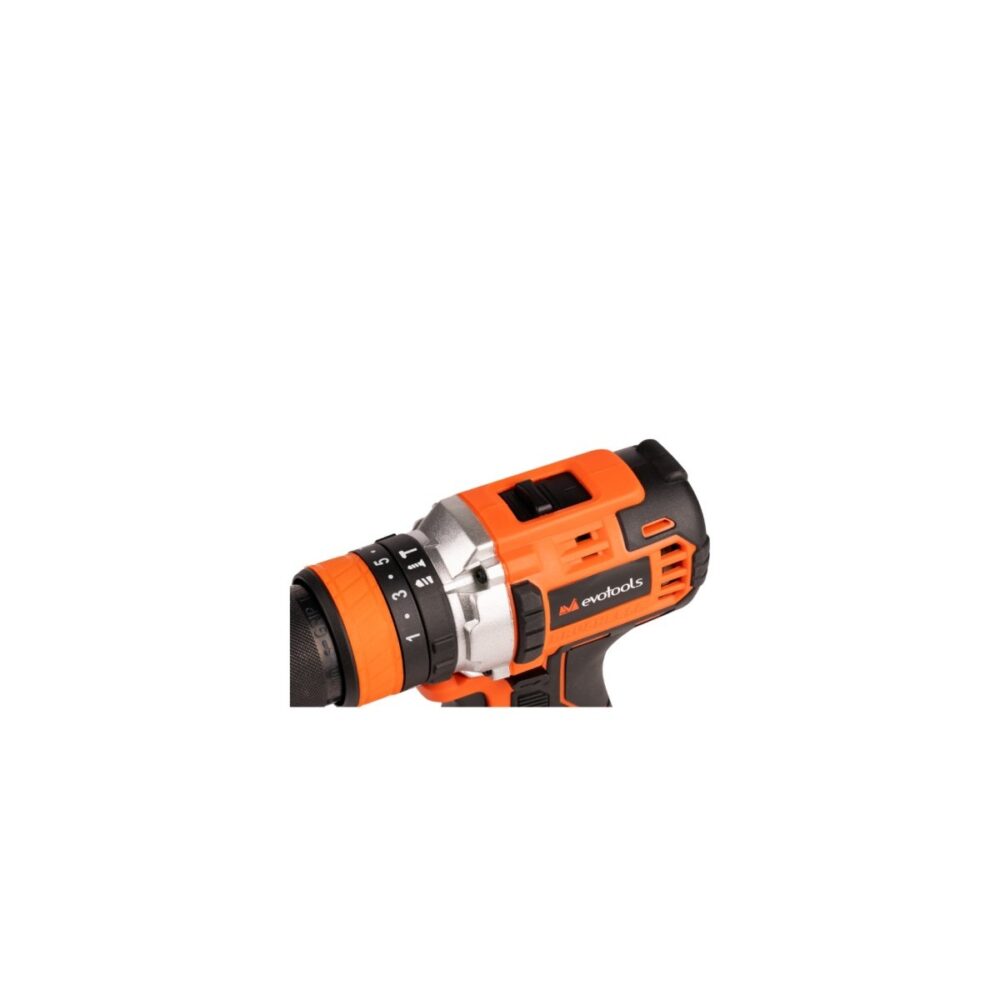 Mașină de înșurubat cu percuție EvoTools HGT683867, 20V, Motor Brushless, Kit cu 2 acumulatori - imagine 2