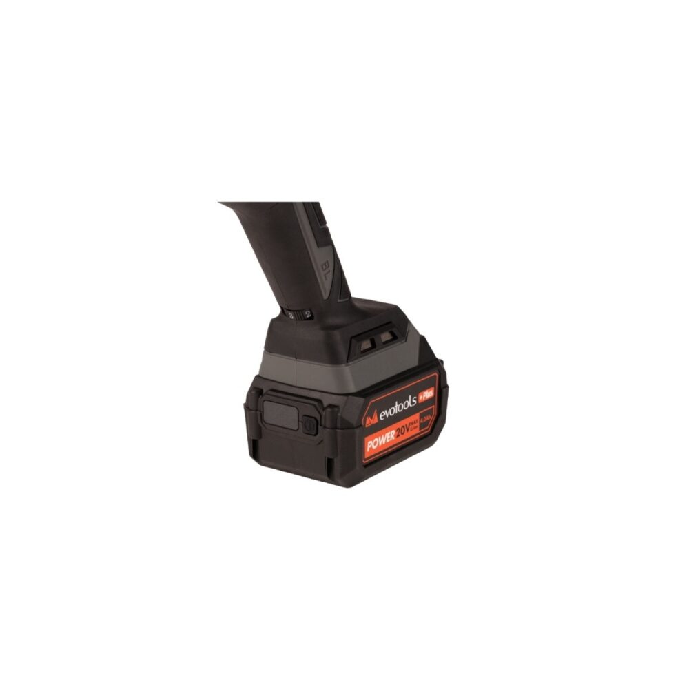 Polizor unghiular cu acumulator Evotools Plus HGT683871, 20V, 4.0Ah, 125 mm - imagine 2