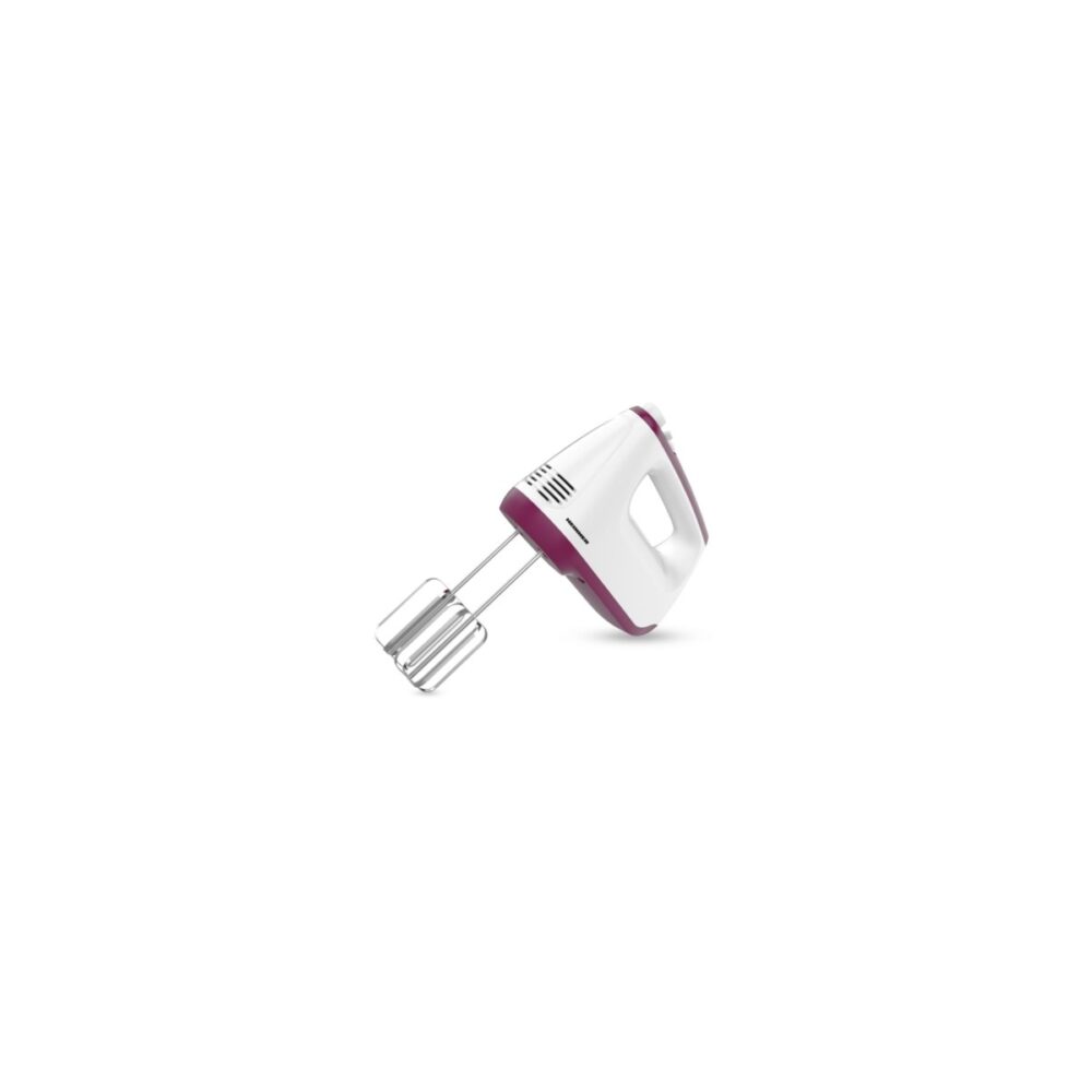 Mixer de mână Heinner HM-400BG, alb cu mov - imagine 1