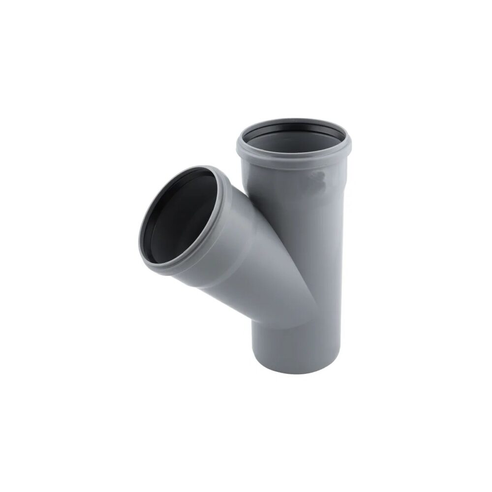 Ramificație PP 32/32 mm la 45 grade pentru canalizare - imagine 1