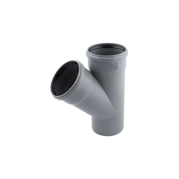 Ramificație PP 32/32 mm la 45 grade pentru canalizare - imagine 1
