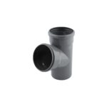 Ramificație PP 40/40 x 67° gri