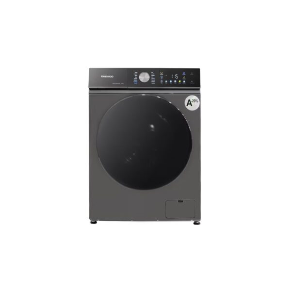 Mașină de spălat rufe Daewoo DWD-CS8014SK, 8 kg, Clasa A, Steam Wash, Gri - imagine 1