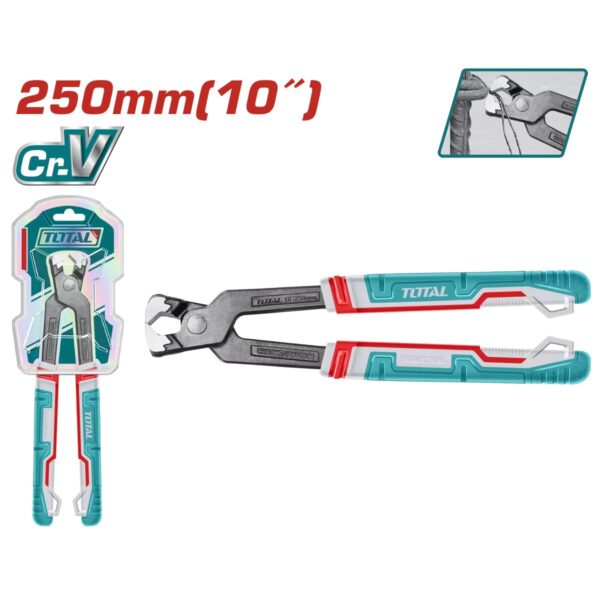 Clește pentru sârmă Total THT28101, 250 mm (10"), oțel Cr.V - imagine 1