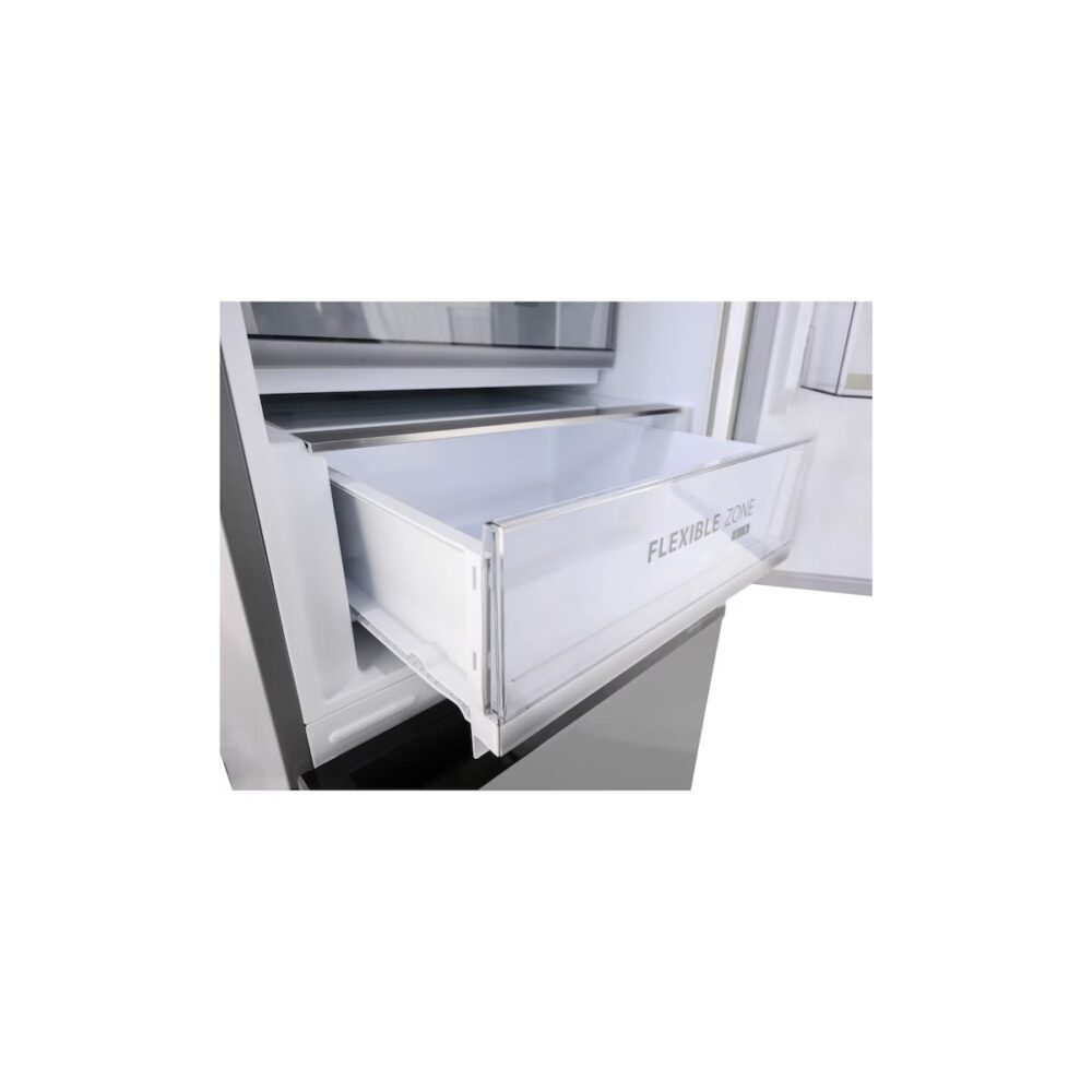 Combină frigorifică Toshiba GR-RB449WE-PMJ(49), 338L, Clasa E, Origin Inverter, Gri - imagine 4