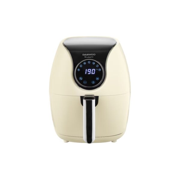 Friteuză cu aer cald Daewoo DAF2000 ultraFRY, Control Digital, Crem - imagine 1