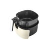 Friteuză cu aer cald Daewoo DAF2000 ultraFRY, Control Digital, Crem - imagine 4