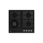Plită încorporabilă Beko HILW64225S, Gaz, 4 Arzătoare, Wok, Sticlă Neagră