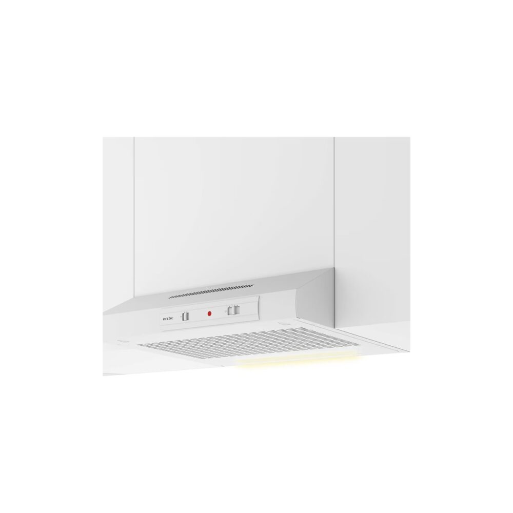 Hotă tradițională Arctic AH511, 3 trepte de viteză, Albă - imagine 4