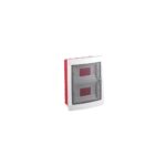 Tablou electric încastrat Viko, 16 module, ușă transparentă