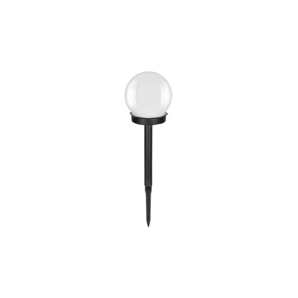 Lampă solară de grădină ZAR0587 cu glob, suport tip țăruș - imagine 1