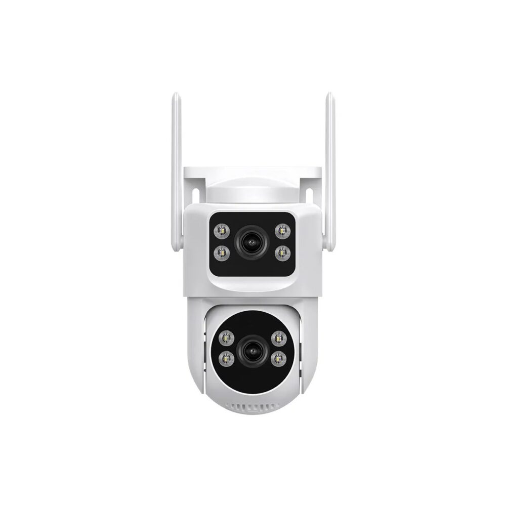 Cameră WiFi Connect C120 dual lens, antene duble, exterior/interior - imagine 2