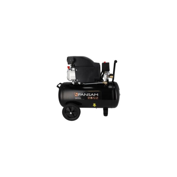 Compresor de aer cu ulei Pansam A077030 1.5 kW 50 L 8 bar - imagine 1