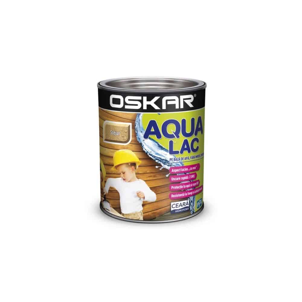 Lac Oskar Aqua Lac pentru lemn, culoare Stejar, 10L - imagine 1