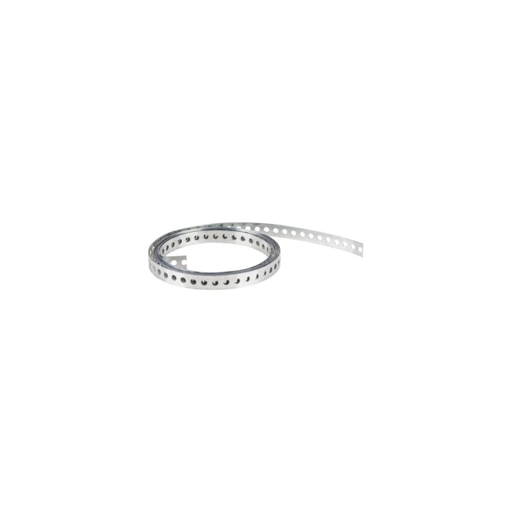 Bandă perforată din oțel zincat 5 mm, rolă - imagine 1