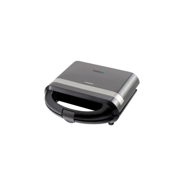 Sandwich maker Heinner SMH700BK, plăci grill tip grătar - imagine 1