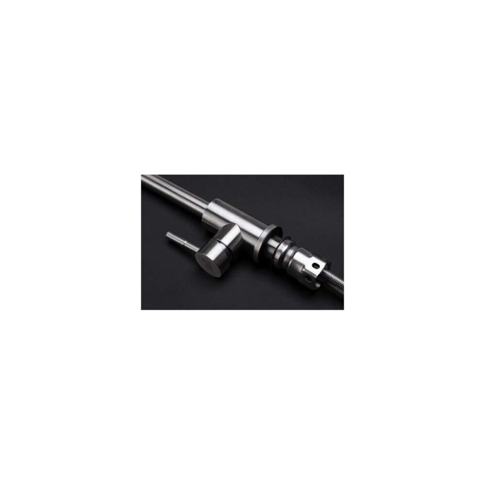 Baterie bucătărie EvoSanitary 5001 Tip C INOX, oțel inoxidabil satinat - imagine 2