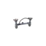 Sifon chiuvetă inox dublu Honest HGT679545