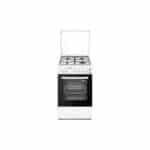 Aragaz Heinner HFSC-S60LITGWH, 4 arzătoare, cuptor pe gaz 60L, alb