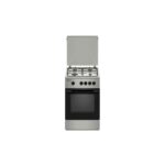 Aragaz Heinner HFSC-K50SL, 4 arzătoare pe gaz, cuptor cu grill