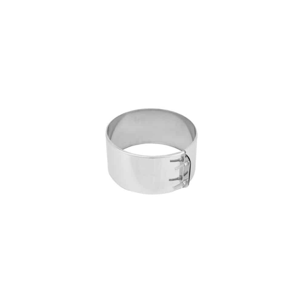 Colier îmbinare extra inox D250 0.5mm Vulcano - imagine 1