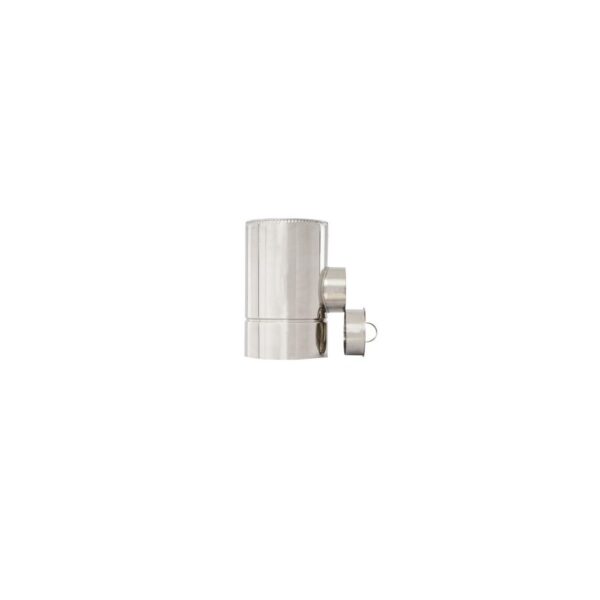 Ușiță de inspecție inox 0,5 mm D200 mm, accesoriu coș de fum - imagine 1