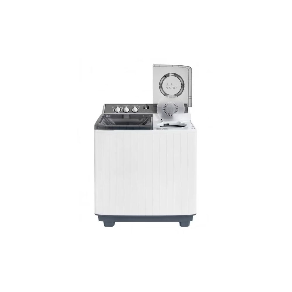 Mașină de spălat rufe semiautomată Nobeltek NSWM12.7S, două cuve, 12.7 kg - imagine 2