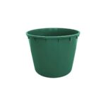 Cadă verde 1000L rotundă din plastic