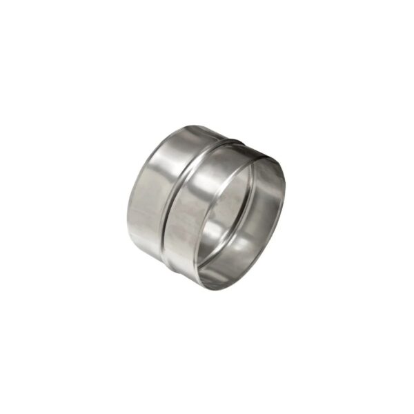 Mufă inox ⌀200 mm, conector pentru tubulatură - imagine 1
