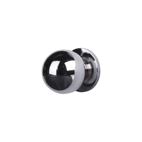 Buton mobilier 4985 crom satinat, model sferic, Honest - imagine 1