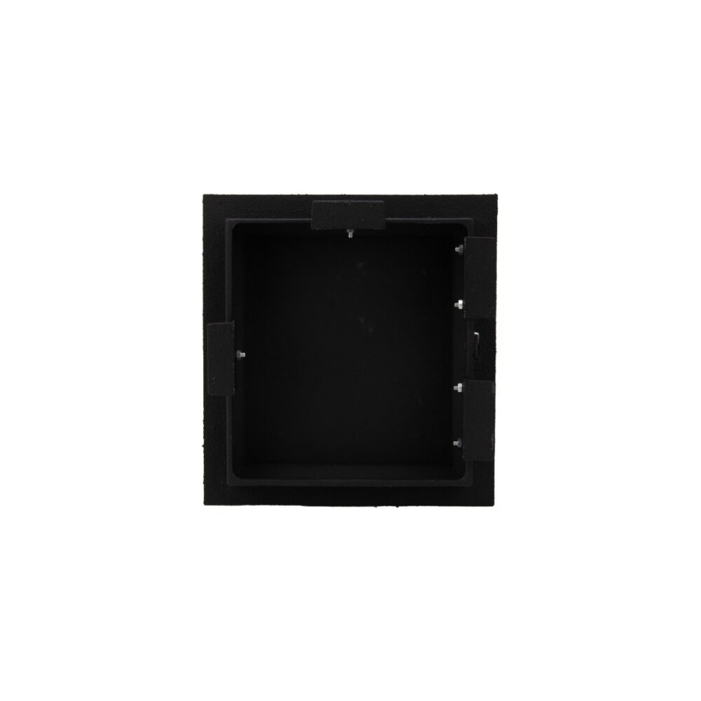 Ușă sobă fontă cu cenușar Honest HGT681632, mâner ceramic - imagine 3
