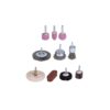 Set accesorii hobby pentru lustruit și ceruit Evotools HGT 684687, 10 piese - imagine 1