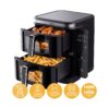 Air Fryer iHunt 11L Dual Zone 1400W+1400W - imagine 2
