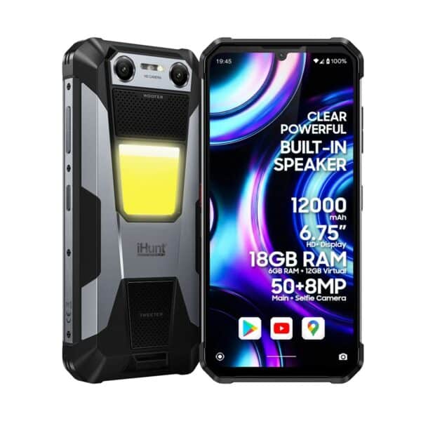 Telefon iHunt Titan Music P22000, 6.75 HD+, 12000mAh, 18GB RAM - imagine 1