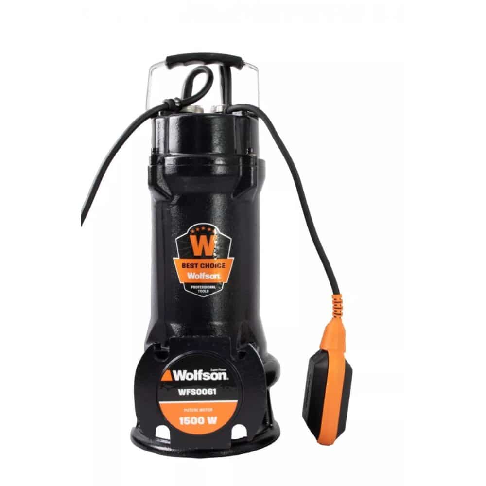 Pompă submersibilă tocătoare Wolfson WFS0061, 1500 W - imagine 1
